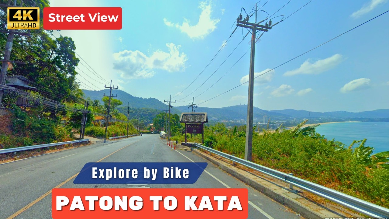 [🇹🇭 4K HDR] Patong to Kata | Phuket Coastal Drive | Thailand Street View 2026