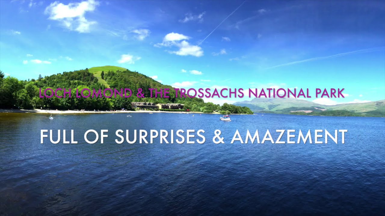 Loch Lomond & The Trossachs National Park, full of surprises and amazement.