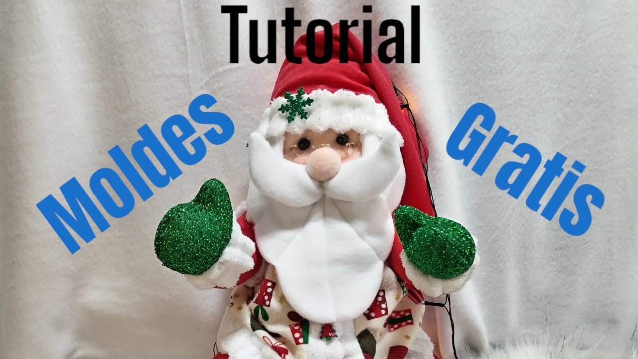 Tutorial : Papá Noel Decorativo🎅🏻