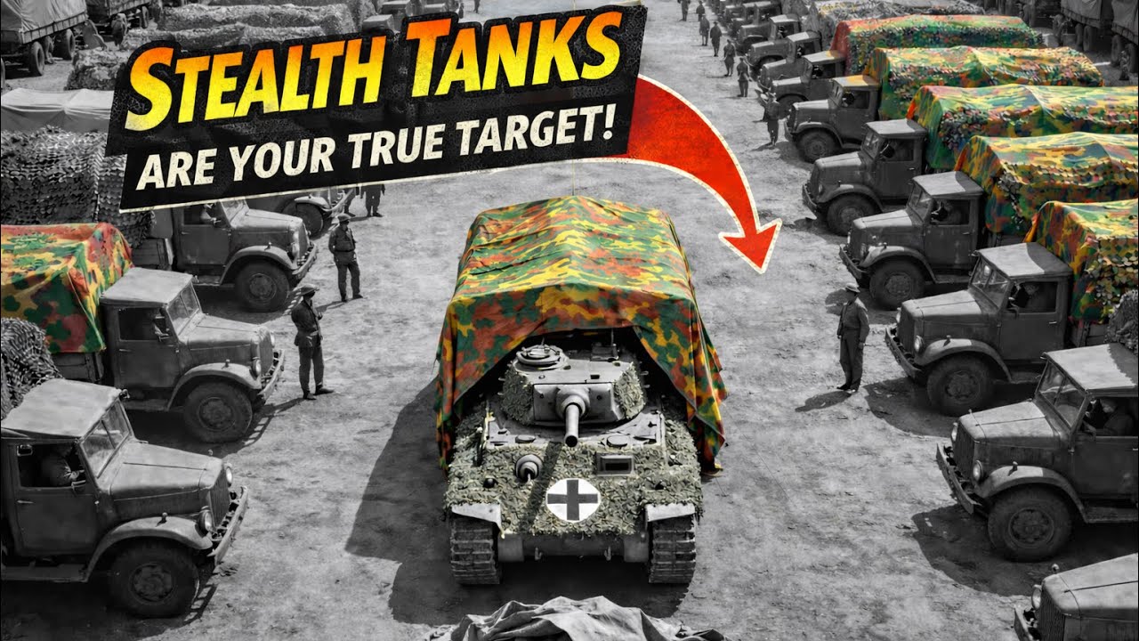 El Alamein 1942 Camouflage: Sunshield &ldquo;Tank-as-Truck&rdquo; Deception Explained 