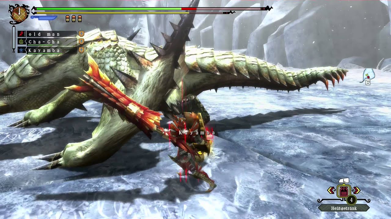 #3 Monsterhunter 3 Ultimate Barrioth Gewehrlanze/Gunlance Deutsch/German HD
