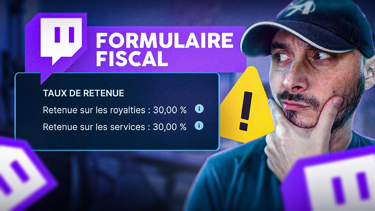 ⚠️ Remplissez Bien le Formulaire Fiscal Twitch !!