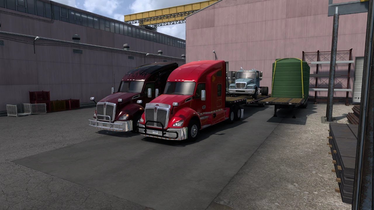 American Truck Simulator TruckersMP Work Truck Chassis To Elko