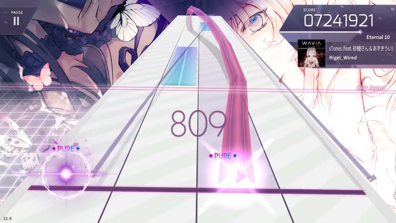 [Arcaea Fanmade] sTones (feat. 砂糖さん ＆ あずきうい) / Rigel_Wired (Eternal 10)