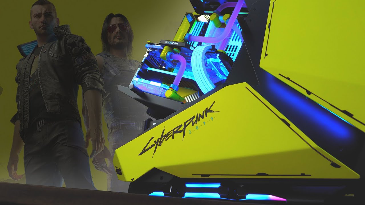 ULTIMATE Cyberpunk 2077 Themed Build - 18 Core i9, RTX 3080, 128GB RAM