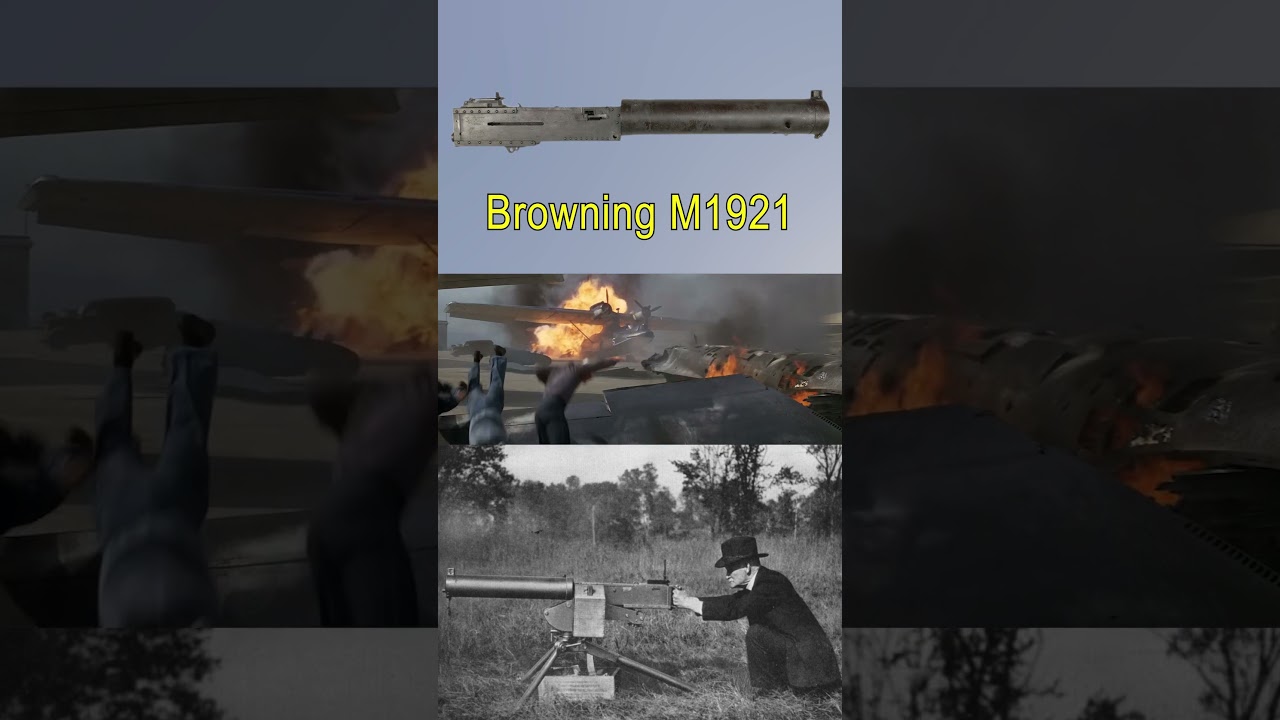 Browning M1921#shorts  #military #miltary #history