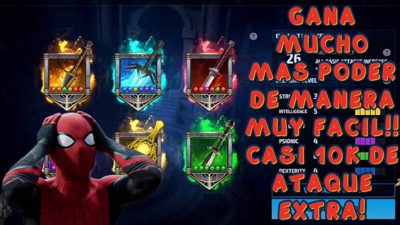 🤯GANA MUCHO MAS PODER CON TUS PERSONAJES SIGUIENDO ESTA GUIA DE ESPADAS | GANA HASTA 10K DE ATAQUE 🤯