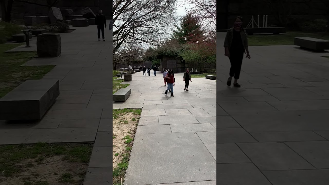 A quick tour of the FDR memorial in DC