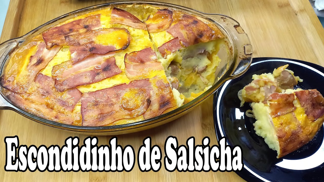 Esta Receita de Escondidinho de Salsicha Vai Salvar o Teu Jantar