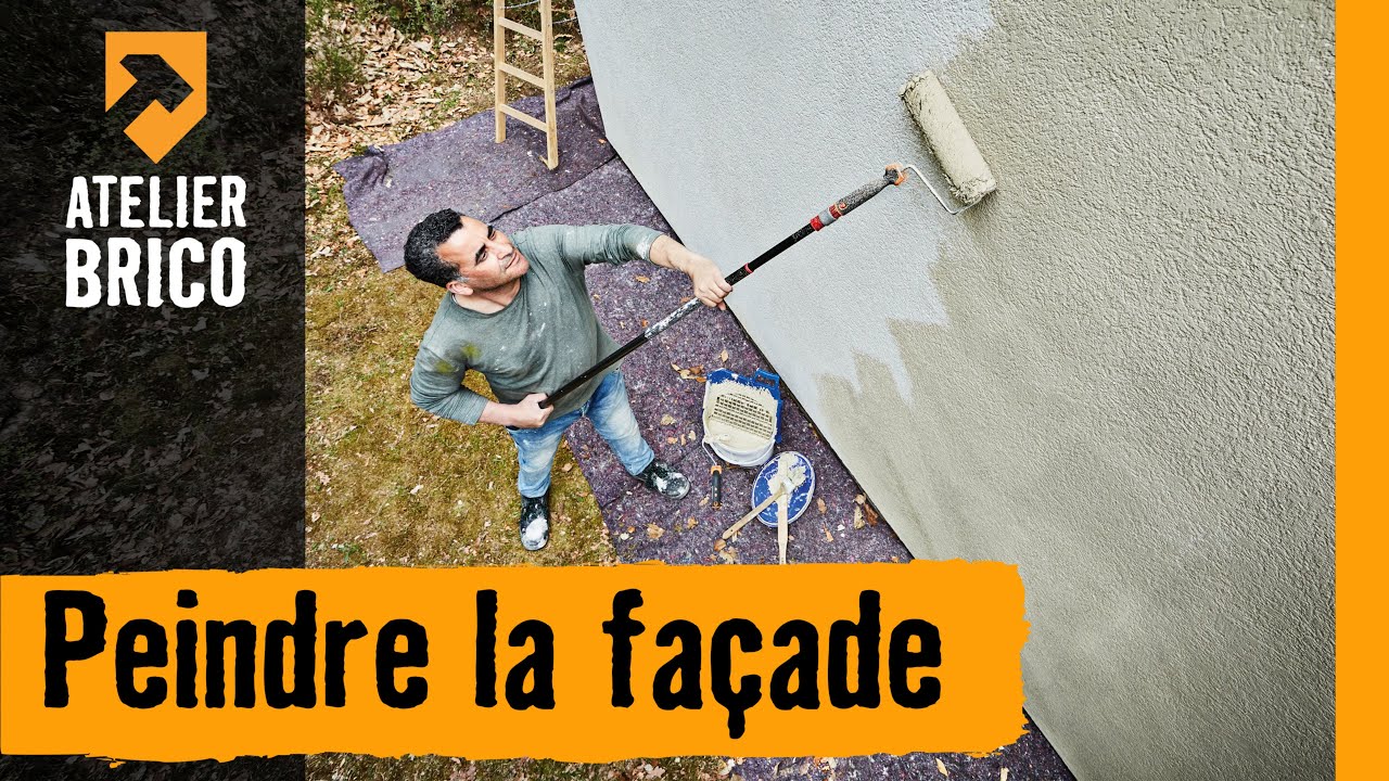 Atelier brico Hornbach - Peindre une façade