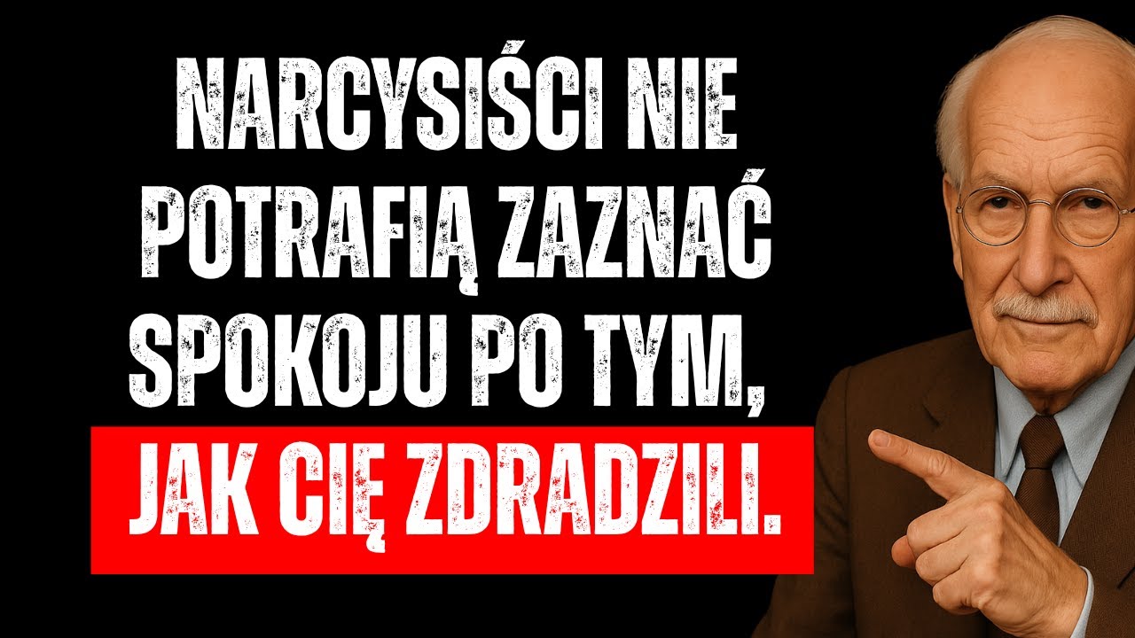Narcysiści nie potrafią zaznać spokoju po tym, jak cię zdradzili... | Carl Jung