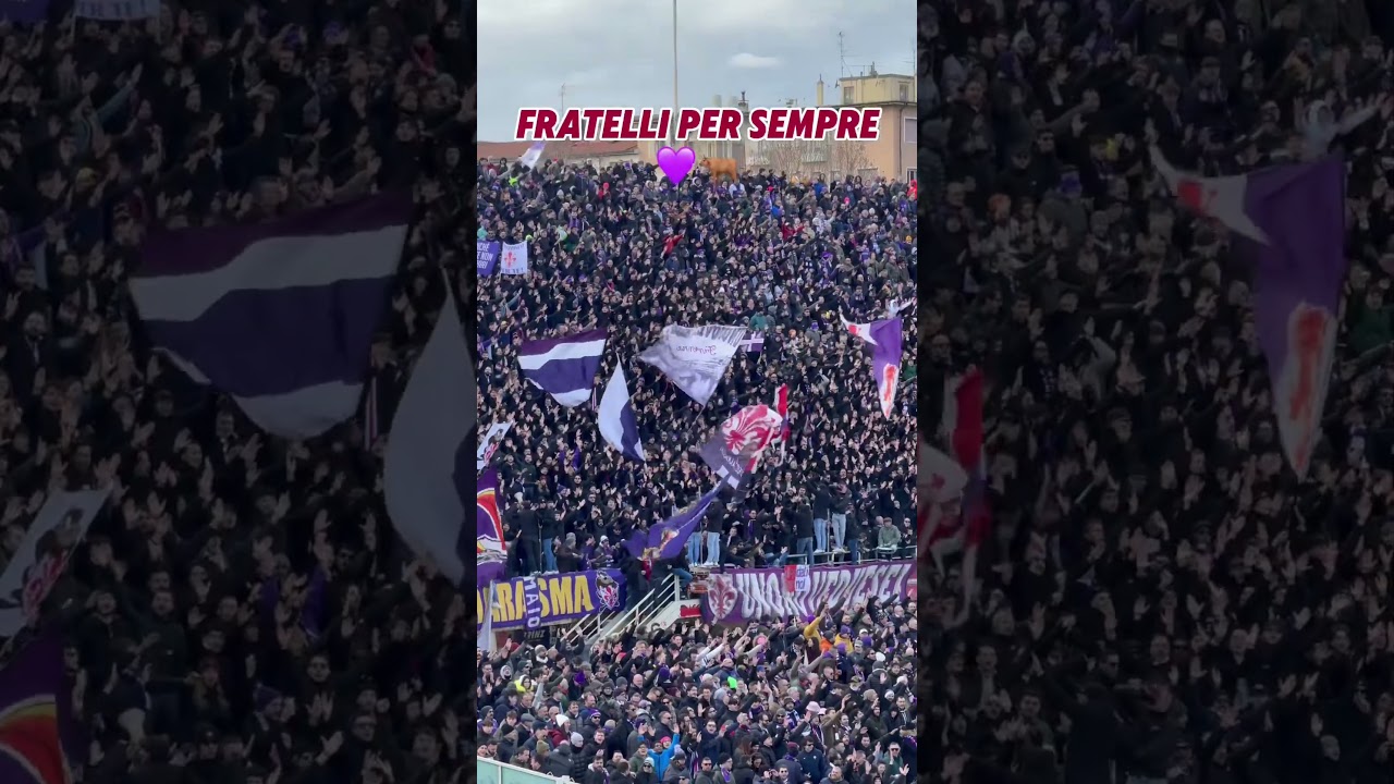 Siamo unici. Grazie Firenze! 💜🐂 #fiorentina #torinofc #gemellaggio
