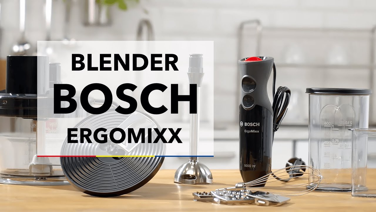 Blender Bosch ErgoMixx - dane techniczne - RTV EURO AGD