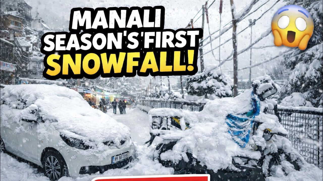 Manali - 2k26 Snowfall 