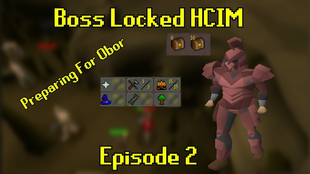 Preparing For the First Boss! | Boss Locked HCIM - Episode 2