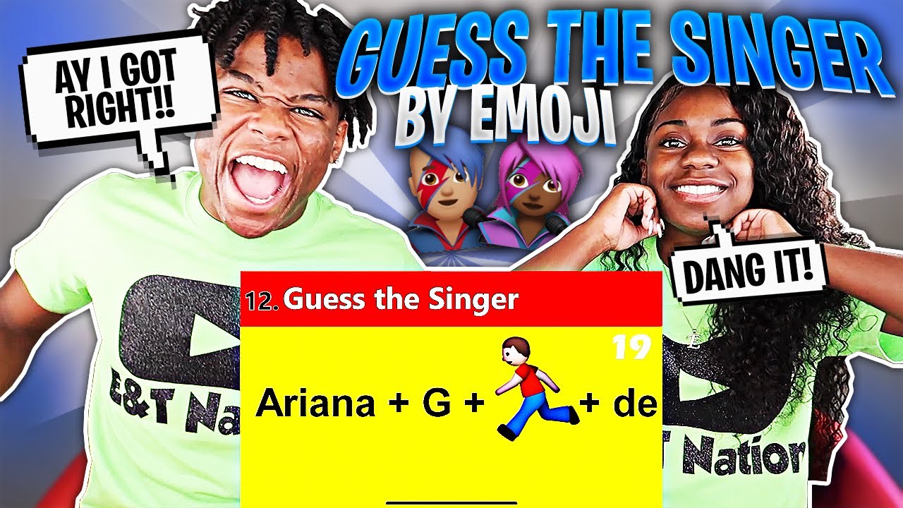 GUESS THE SINGER BY EMOJI!!!