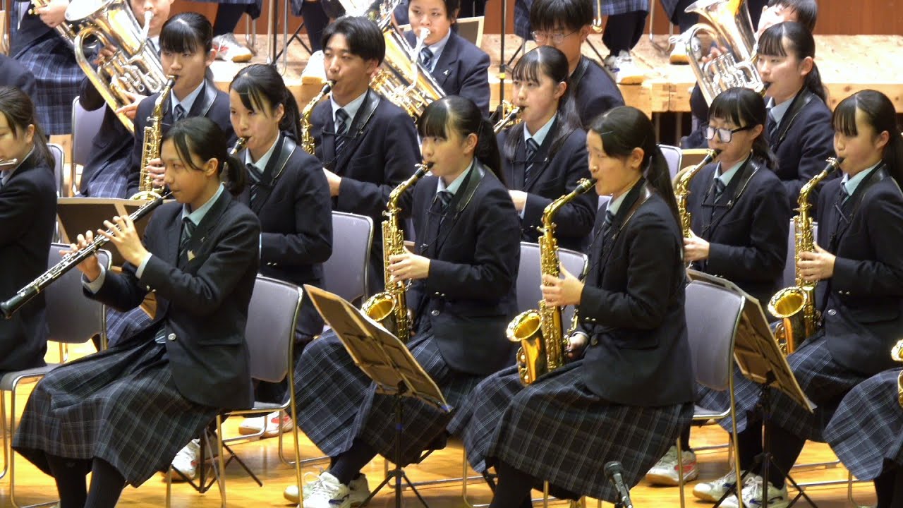 市立柏高校 吹奏楽部 マーチ「神秘なる殿堂の貴族たち」
