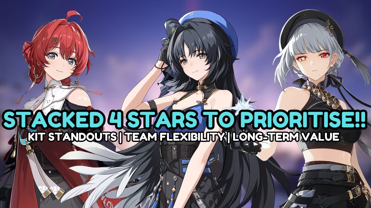 The MOST Valuable 4 Star Characters To Prioritise!! GUARANTEED Long-Term Value!! | Wuthering Waves