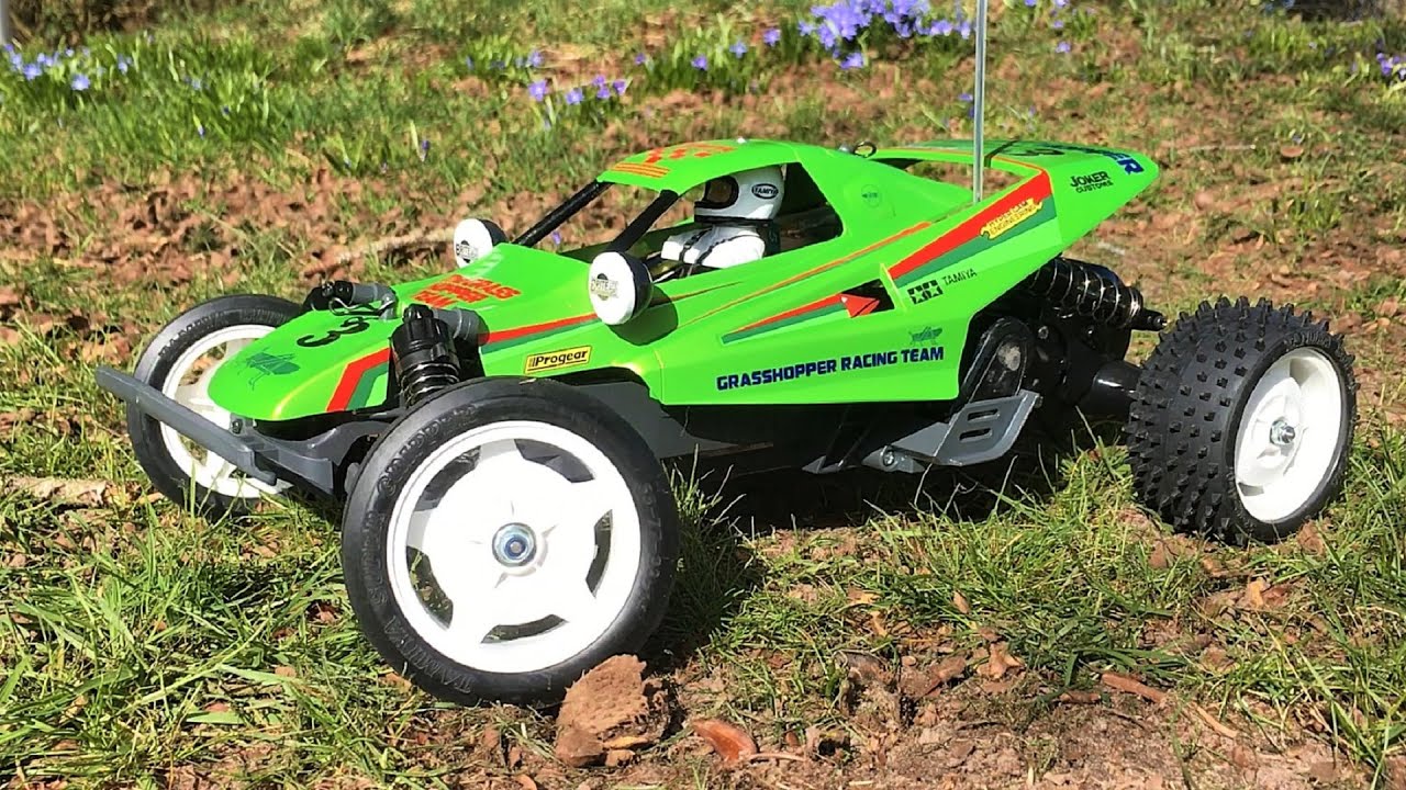 Tamiya DT-01 'Grasshopper III' (Mad Bull) RC Car Buggy - Springtime Grasshoppin' & First Run!