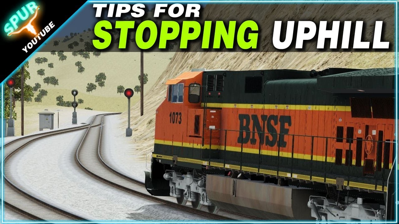 Советы по остановке при движении в гору — Run 8 Train Sim