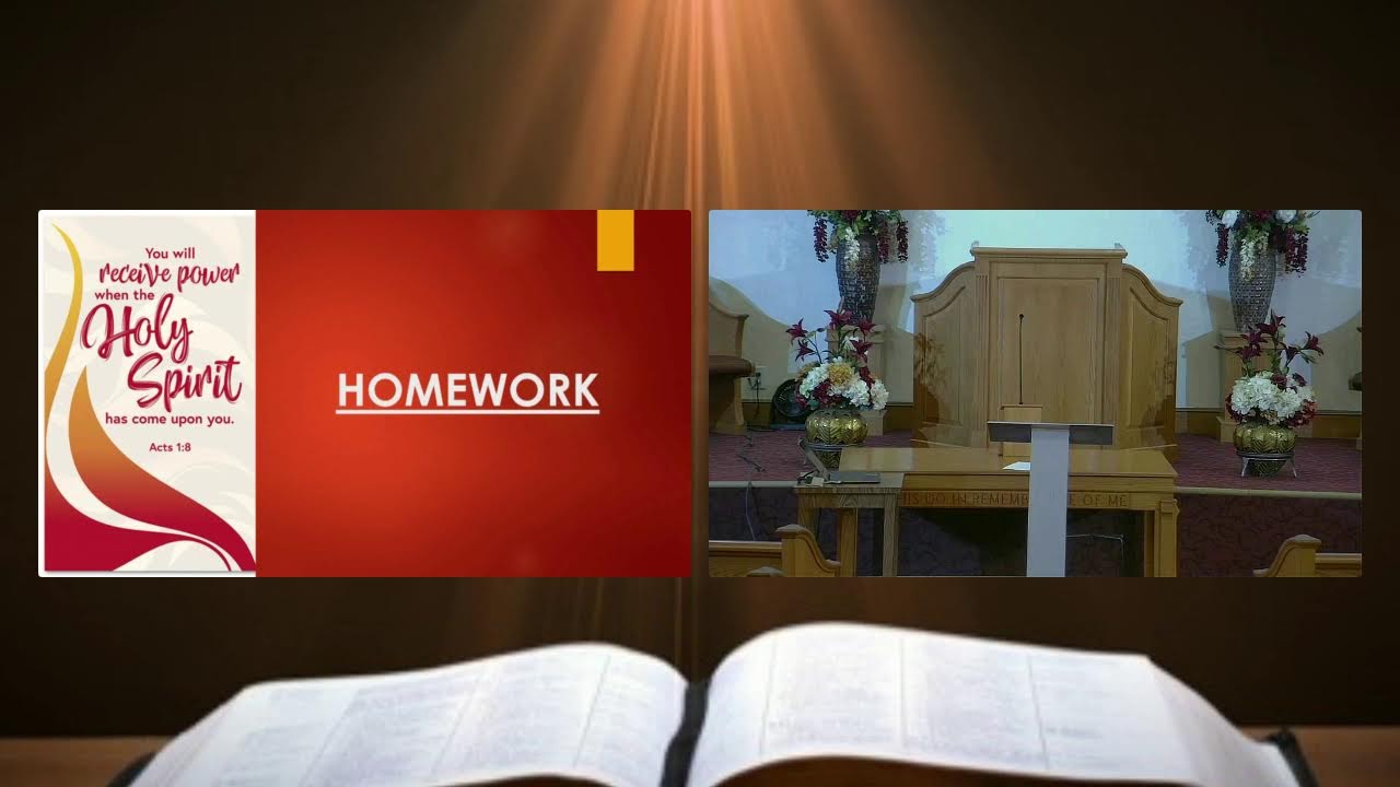 Wednesday Bible Study