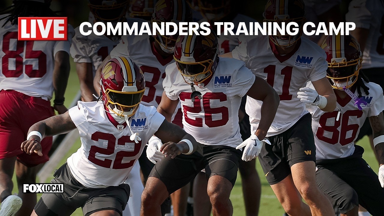 LIVE: Commanders Training Camp