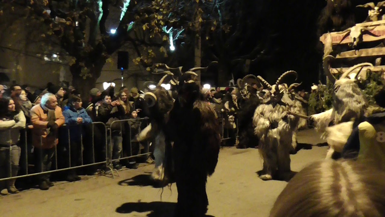 Krampus, Salzburg Rakousko 2017