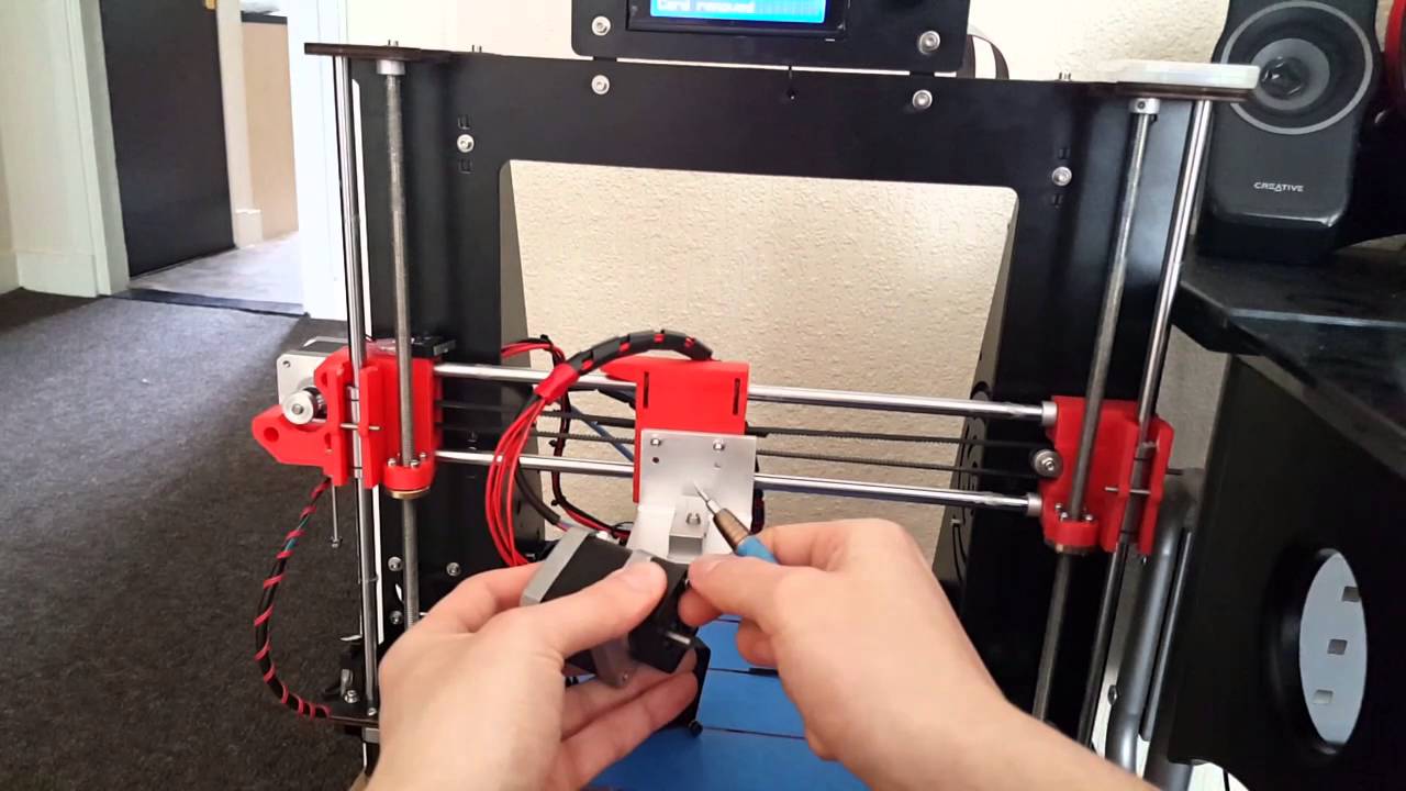 3d printer extruder motor problem