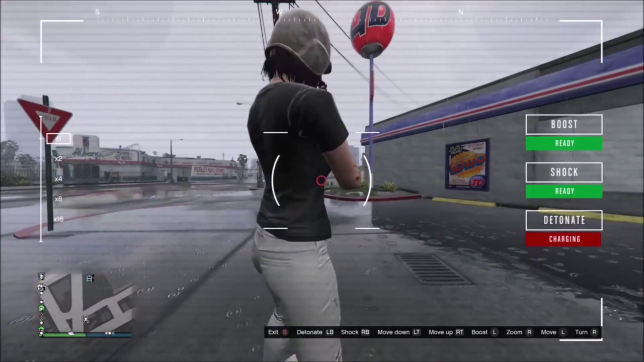 Brave, heroic drone trolls tryhards in GTA Online