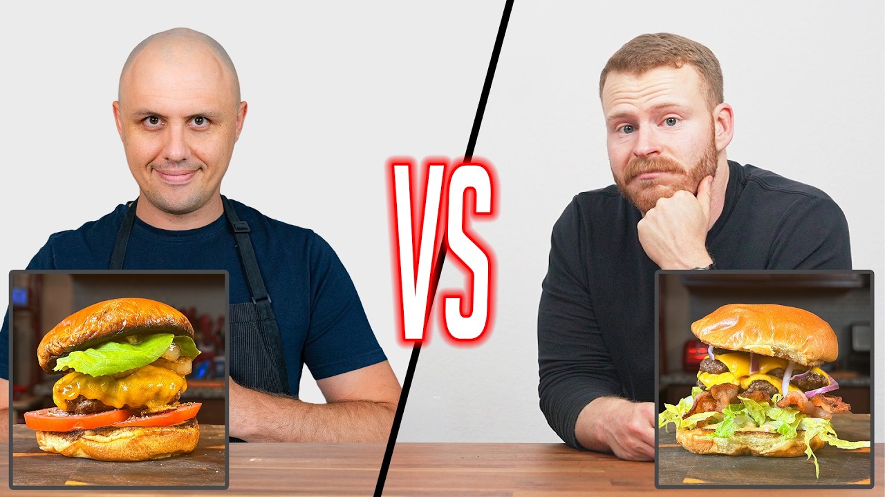Какой ютубер готовит ЛУЧШИЕ бургеры? | Безумие от Munch