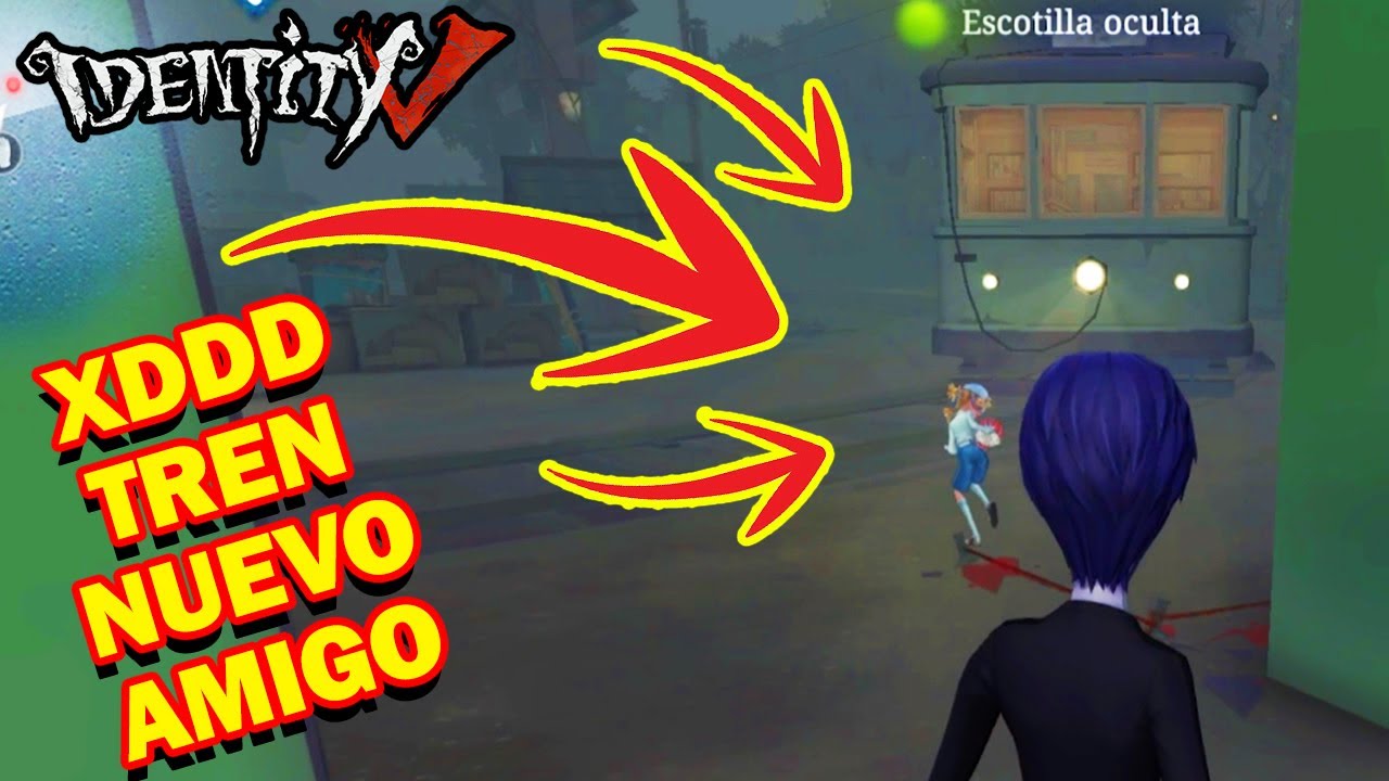 EL TREN SE VUELVE MI AMIGO Y ME AYUDA A CAZAR xD | IDENTITY V