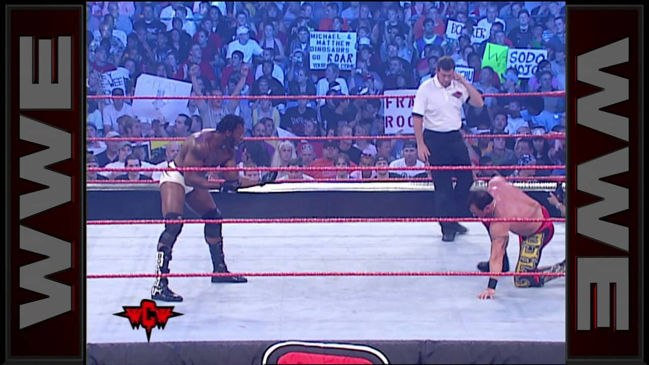 Booker T vs. Buff Bagwell - WCW Championship Match: Raw, July 2, 2001
