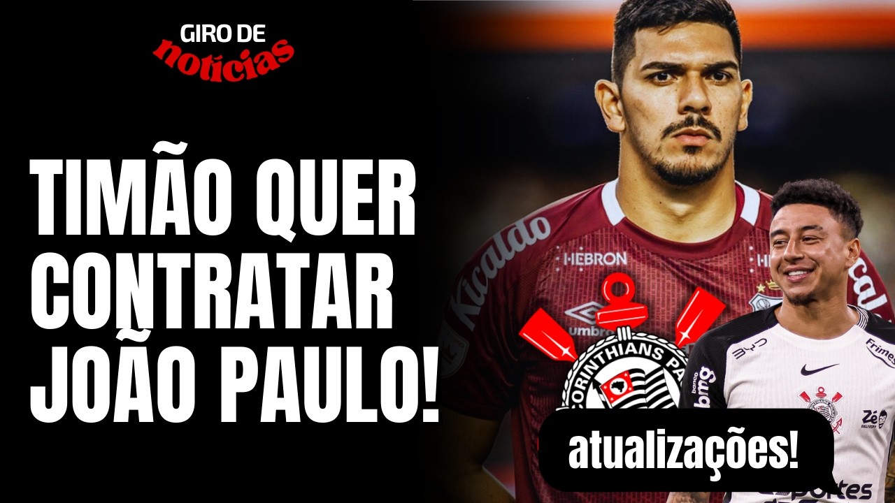 🚨NOVIDADES: LINGARD PERTO DE ESTREAR? E JOÃO PAULO PODE SER O NOVO GOLEIRO DO CORINTHIANS