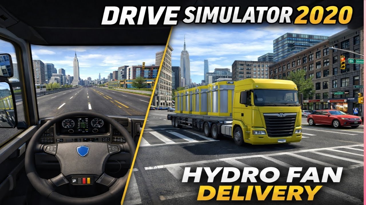 Drive Simulator 2020 Hydro Fan Delivery 🚛| Gameplay |  Android