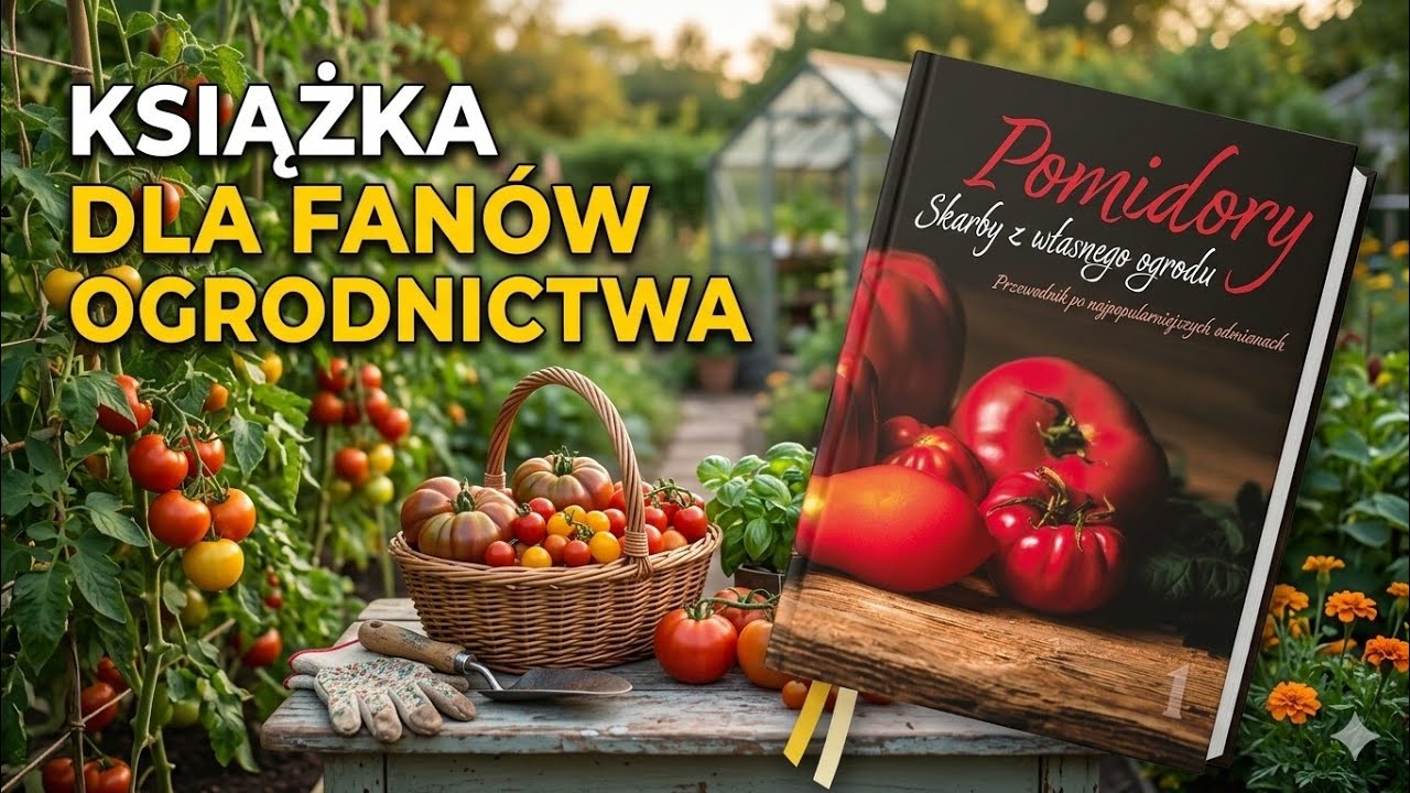 Książki ogrodnicze  Pomidory. Skarby z własnego ogrodu. Atlas. Amatorska  uprawa warzyw i owoców