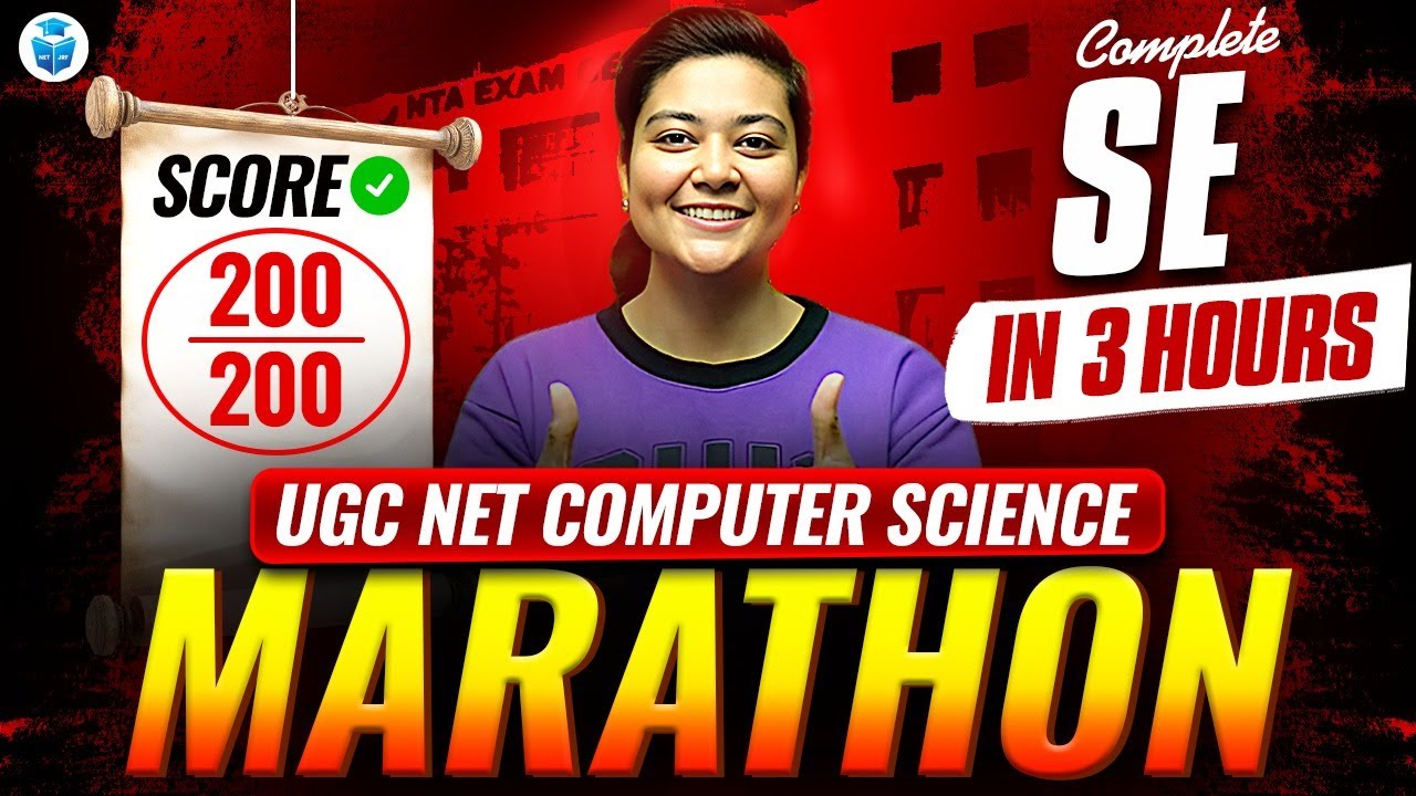 UGC NET Computer Science Marathon | SE (Software Engineering) Complete Revision by Aditi Mam