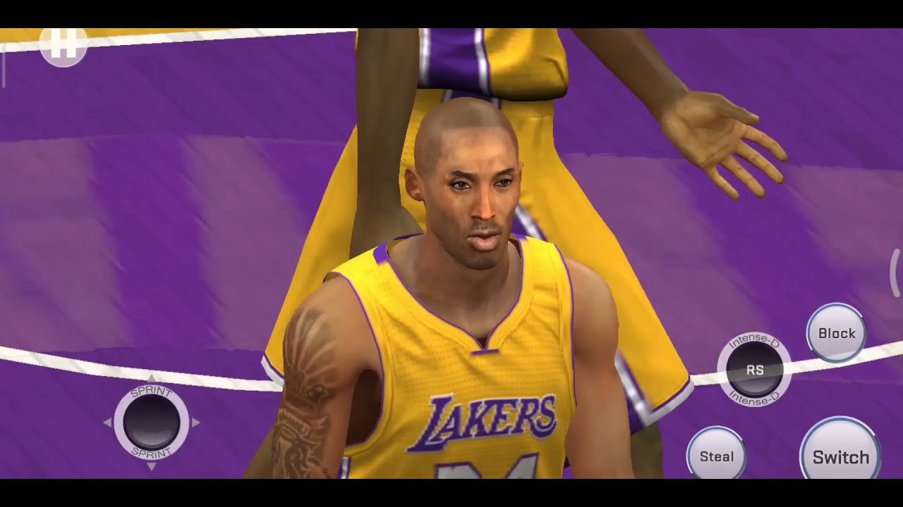 NBA 2K16 Mobile Low Graphics Lakers vs Boston 2 Mins Gameplay on Xiaomi Redmi 6a (No Commentary)