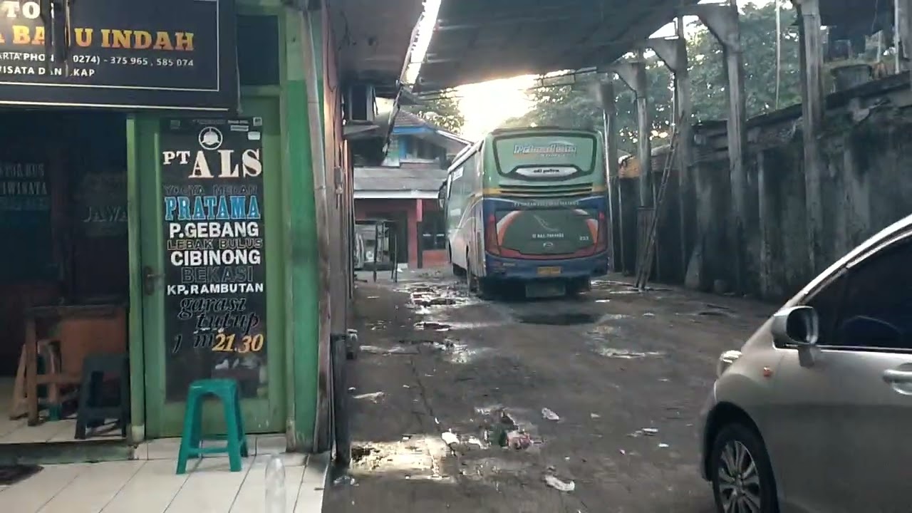 BUS ALS 253 MASUK GASIK DI JOGJA..‼️HARI INI TIDAK ADA KEBERANGKATAN BUS ALS DARI JOGJA