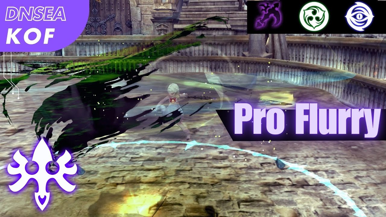 Dragon Nest SEA PvP Pro Flurry(sanpoDN) vs Blackmara,Light Fury,Spirit Dancer KOF