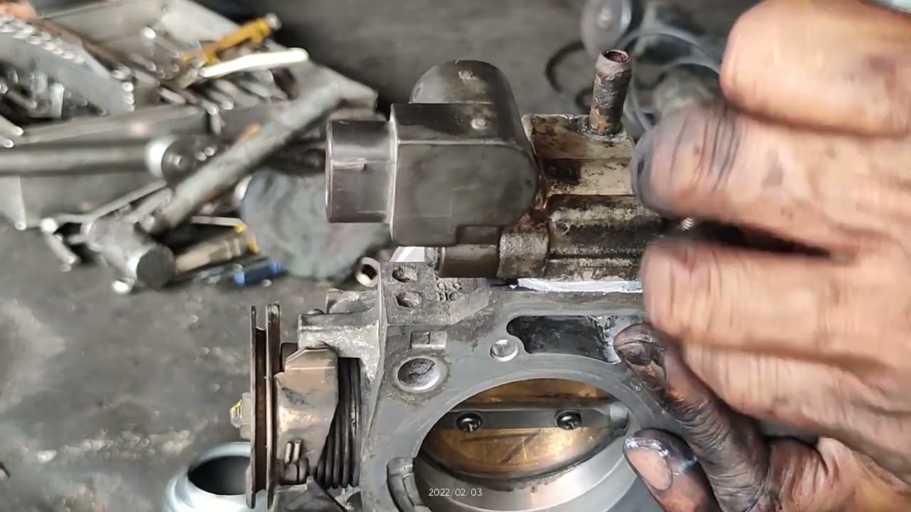 Honda2003 model CR-V 2ndgen idle problem.