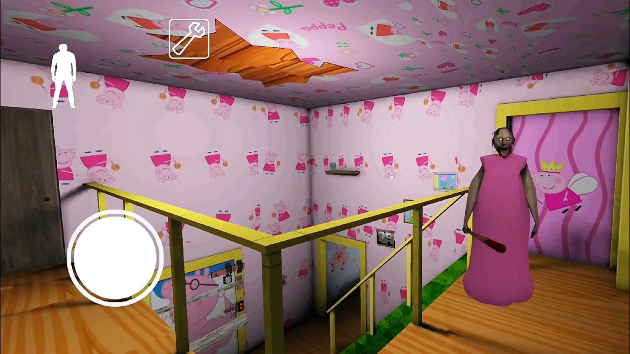 Granny Game Horror Escape Gameplay | Peppa Pig Granny Ep1 #viralvideo #granny 