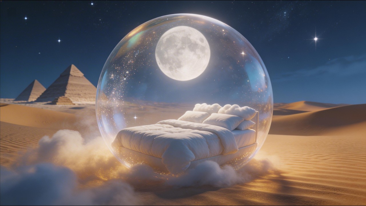 Sleep in Egypt – 2 Hours Relaxation Music & Ancient Nile Night Ambience 🌙✨