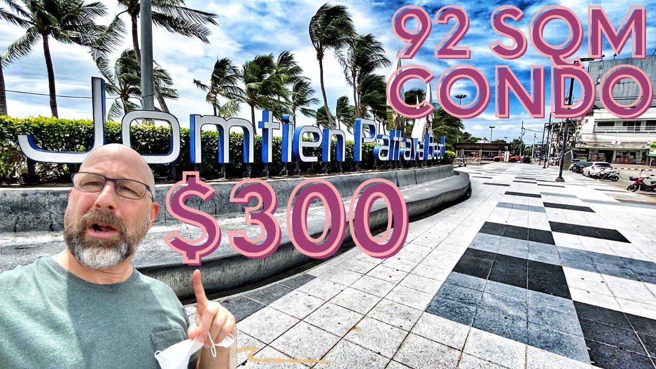 Jomtien Beach Condo Tour |  200 Meters from the beach