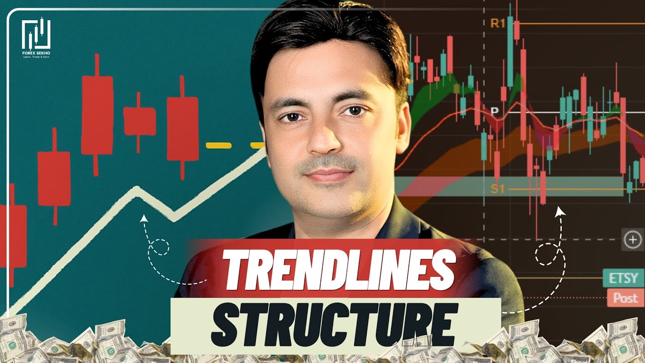 📈 Trendlines & Market Structure Explained Like a Pro! | Full Forex Trading Guide 🔥