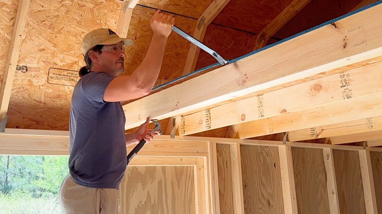 TURNING MY SHED INTO AN OFF-GRID CABIN ALONE | Starting My Garden - Ep 9