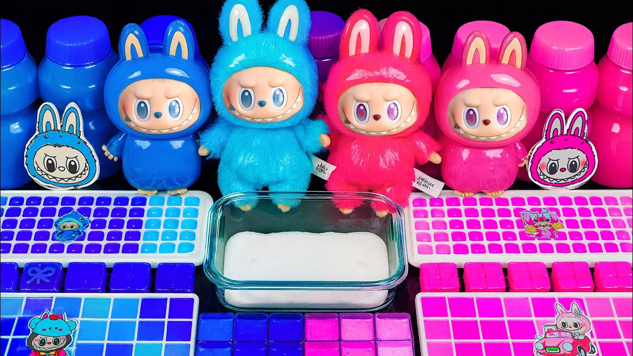 ❤️ PINK vs BLUE SLIME BATTLES 💙 30 Minutes Satisfying Slime Videos | Tana Slime ASMR
