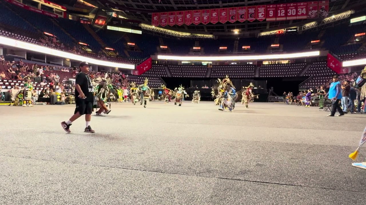 Jr men’s traditional Calgary Stampede powwow 2024