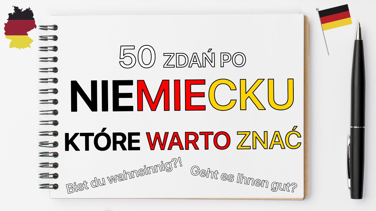 50 Zdań i Wyrażeń po Niemiecku, Które Warto Znać #5 (z 🇵🇱 Tłumaczeniem) - A1/B2
