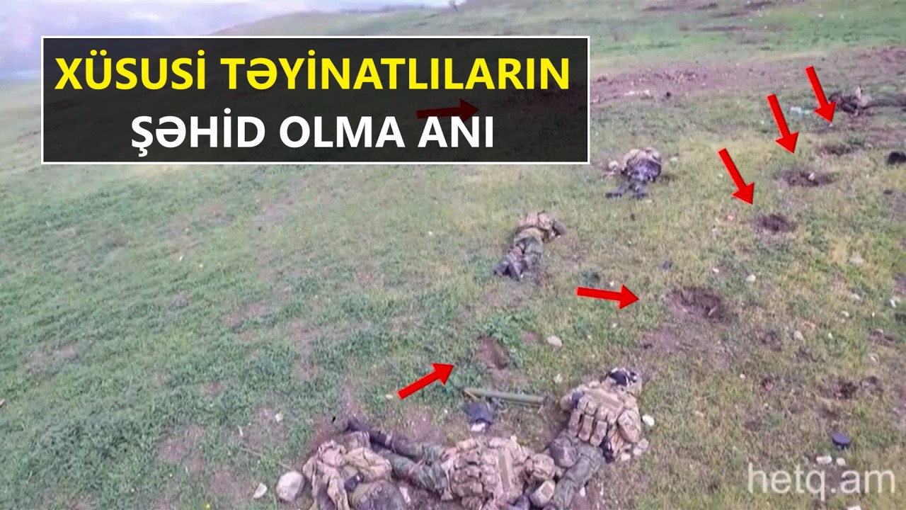 Dronla çəkilmiş görüntülər ilk dəfə/ Erməni bilirdi biz gəlirik
