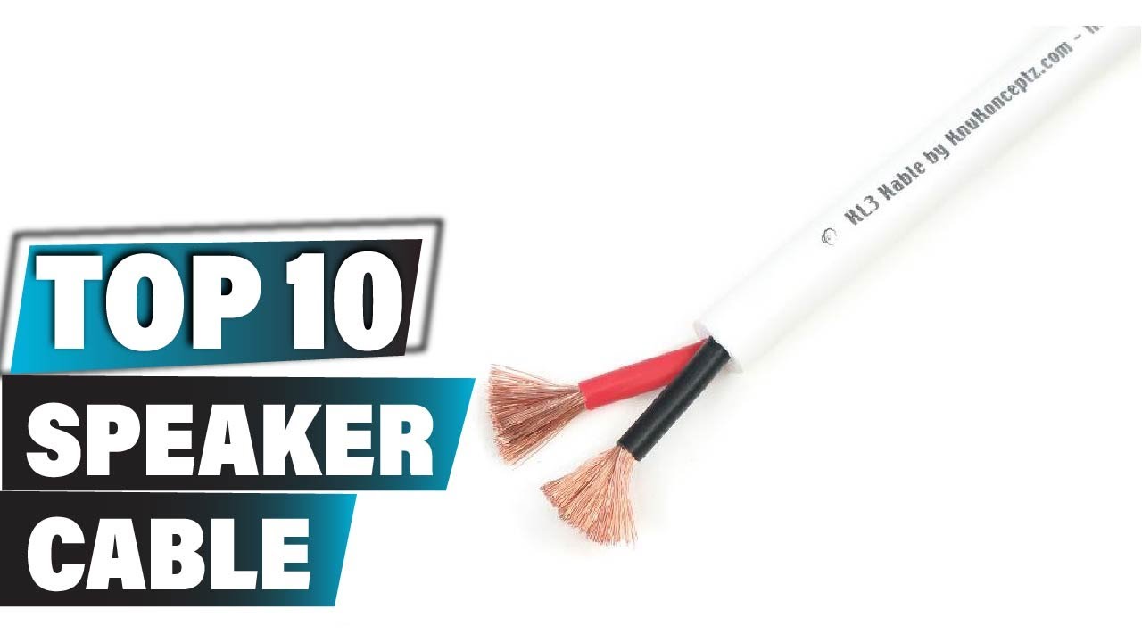 Best Speaker Cable In 2025 - Top 9 New Speaker Cables Review